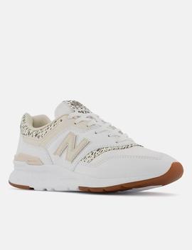 Zapatillas New Balance 997 de mujer blancas con print