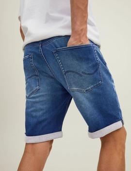 Pantalones cortos vaqueros zurcidos Rick icon de Jack Jones