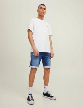 Pantalones cortos vaqueros zurcidos Rick icon de Jack Jones