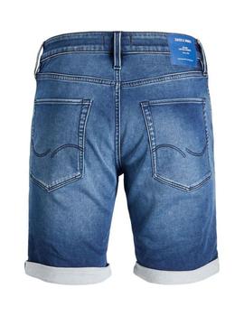 Pantalones cortos vaqueros zurcidos Rick icon de Jack Jones