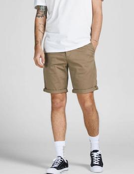 Bermuda clásica estilo chino beige de Jack Jones