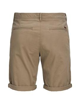 Bermuda clásica estilo chino beige de Jack Jones