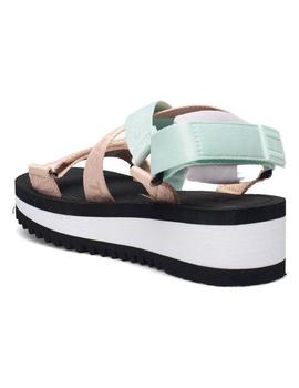 Sandalia de plataforma en goma eva de Tommy Jeans