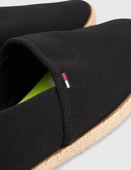 Alparagatas negras essential de Tommy Jeans