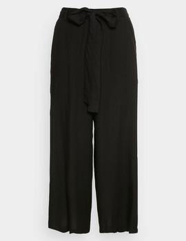 Pantalón negro de mujer fluido estilo Culotte de Pieces