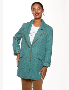 Blazer Oversize chanel verde de Chokolat