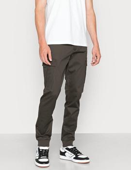 Pantalón cargo verde Skinny fit con puños de A.Morato