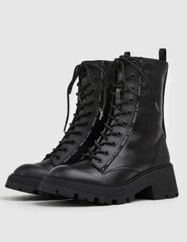 Botin negro de cordones Pepe Jeans