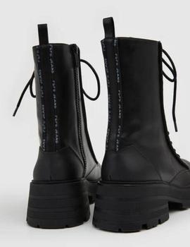 Botin negro de cordones Pepe Jeans