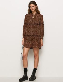Vestido ablusado estampado floral Lalita de Pepe Jeans