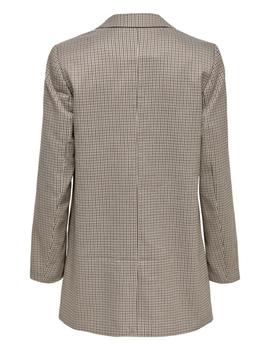 Blazer de cuadros marrón Dita de Only