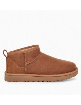 Bota Ugg Classic Ultra Mini color Chestnut
