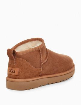 Bota Ugg Classic Ultra Mini color Chestnut