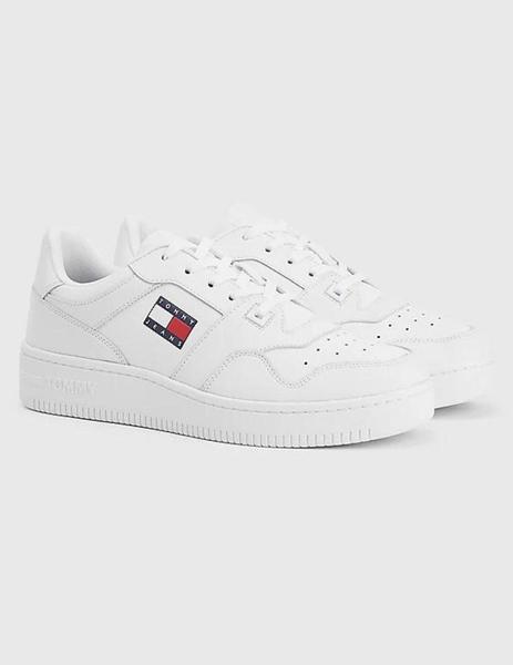 Zapatillas Retro Basket de piel Tommy Jeans