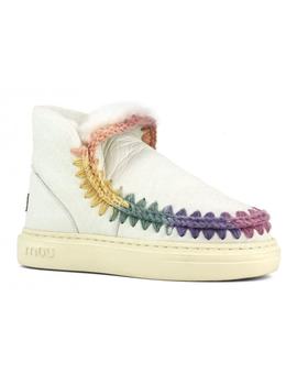 Mou Sneaker bold rainbow stitching