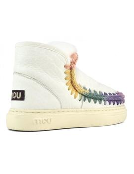 Mou Sneaker bold rainbow stitching