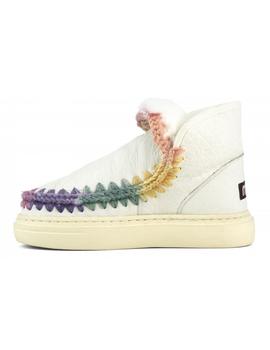 Mou Sneaker bold rainbow stitching