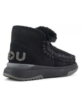 Mou Eskimo Jogger Glitter Logo negro