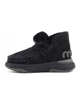 Mou Eskimo Jogger Glitter Logo negro