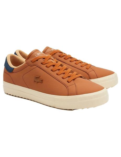 Zapatillas lacoste marrones sales