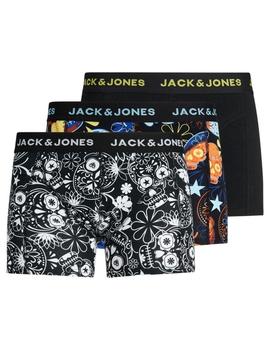 Boxers estampados JACK JONES en pack de 3