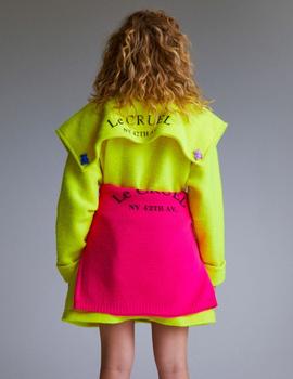 Chaqueton de paño fluor Le Cruel