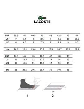 Zapatillas de piel marrones Lacoste Powercourt