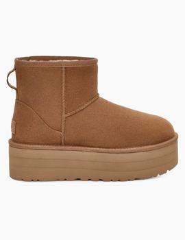 Bota Ugg Classic Mini Platform color CHESTNUT