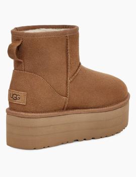 Bota Ugg Classic Mini Platform color CHESTNUT