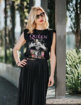 Camiseta de mujer QUEEN negra