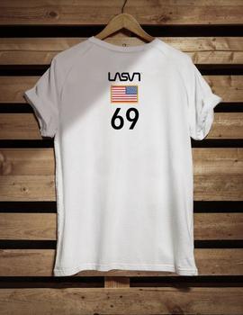 Camiseta de hombre USA blanca