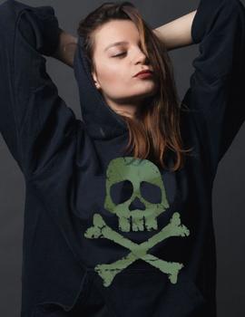 Sudadera mujer pirate negra de LASAL