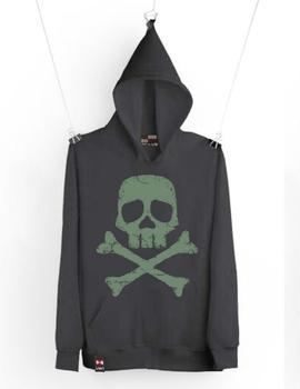 Sudadera mujer pirate negra de LASAL