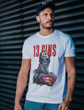 Camiseta de hombre SINS VICE blanca