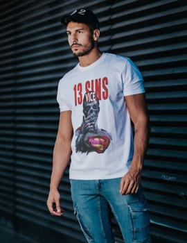 Camiseta de hombre SINS VICE blanca