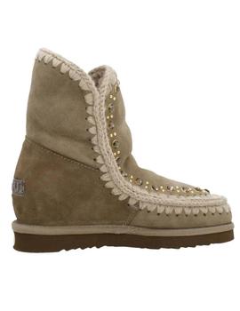 Botas Mou Inner Wedge Short Studs & Crystals