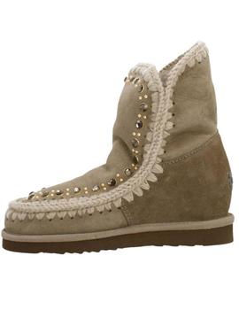 Botas Mou Inner Wedge Short Studs & Crystals