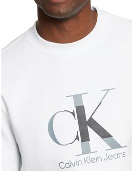 Sudadura blanca Monologo Disrupted Calvin Klein