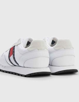 Zapatillas blancas Retro runner de Tommy Jeans
