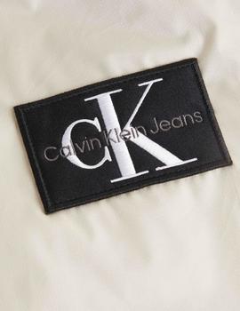 Cazadora cortavientos beige Calvin Klein