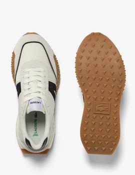 Zapatillas blancas de mujer Lacoste L-Spin Deluxe en piel