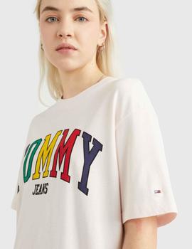 Camiseta Oversized con logo Tommy Jeans