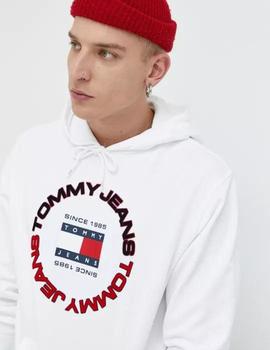 Sudadera con capucha amarilla Athletic de Tommy Jeans