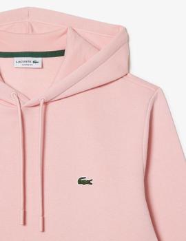 Hoodie básico Rosa Lacoste