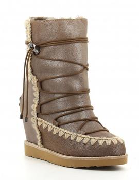 Botas Mou Eskimo French toe with laces marrón