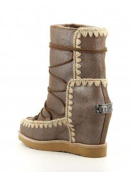 Botas Mou Eskimo French toe with laces marrón