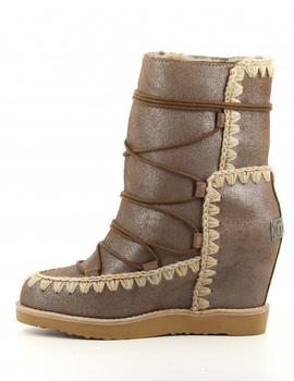 Botas Mou Eskimo French toe with laces marrón