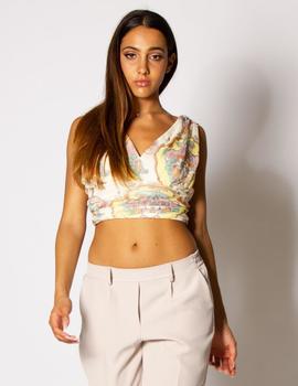 Top estampado flores JAIMÉ