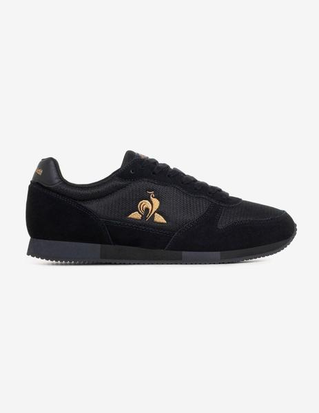 Ser pista eso es todo Zapatilla negra Le Coq Sportif Alpha metallic