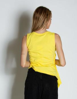Camiseta amarilla asimétrica JAIMÉ